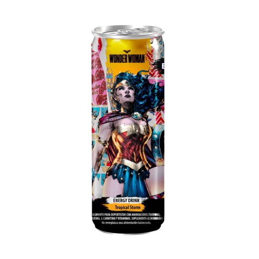 Latas DC Energéticas Wonderwoman