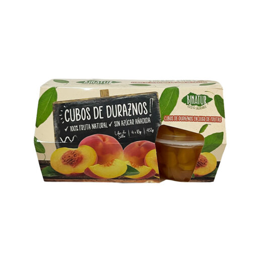 Colacione de Frutas - Cubos de Durazno