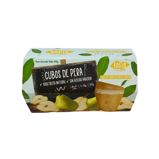 Colacione de Frutas - Cubos de Pera